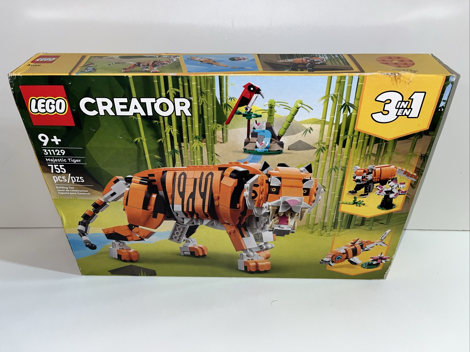 LEGO Creator 31129 3 in 1 Majestic Tiger Building Set