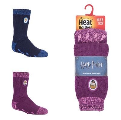Slipper Socks Harry Potter Kids Boys Girls Thermal Grip Warm