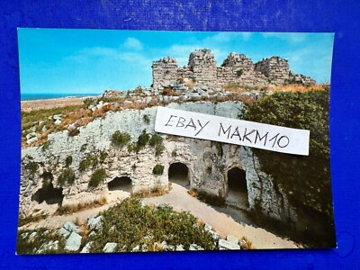   PHOTO POSTCARD SYRACUSE EURIAL CASTLE THIRD MOAT AND WRONGS OF THE KEEP  