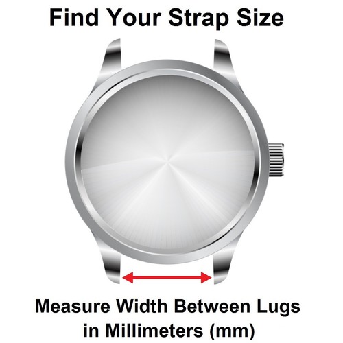 StrapsCo Silicone Rubber PU Watch Strap Band 22mm 24mm - Picture 3 of 11