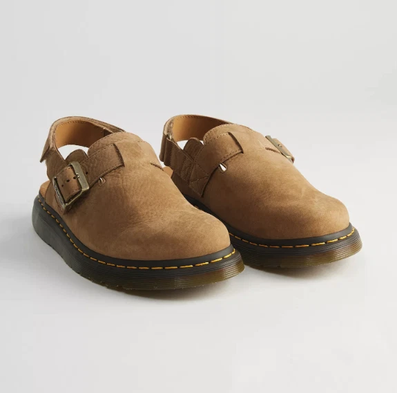 Dr. Martens JORGE II Suede Slingback Mules SAVANNAH TAN Multiple Sizes - Image 3 of 4