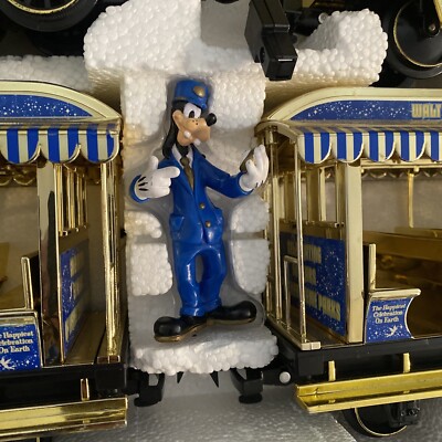 Walt Disney 50th Anniversary Golden Edition Railroad Train Set