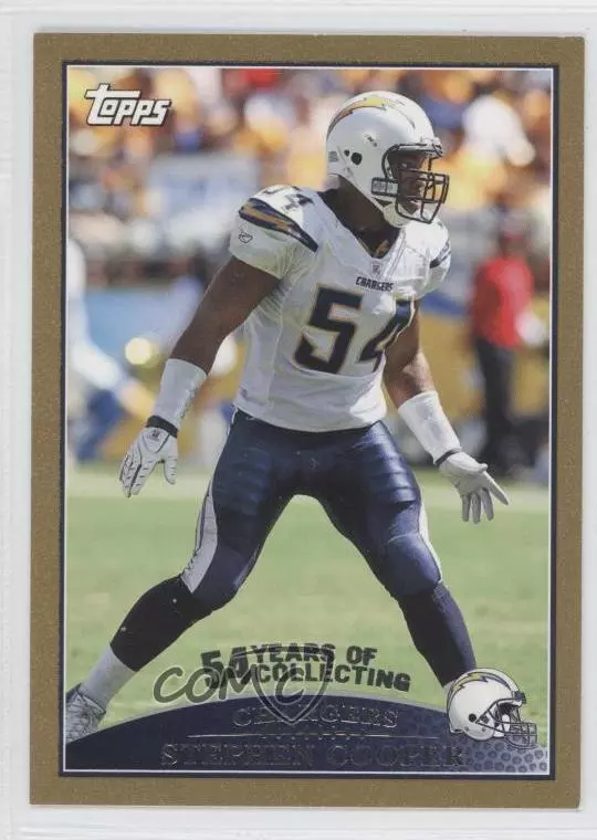 Stephen Cooper trading card