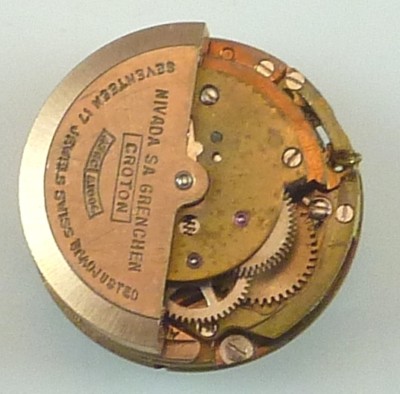 Mouvement Automatique Pour Montre Femme Nivada Grenchen - Pièce D'occasion Pour Réparation