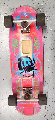 Vintage & Rare Sector 9 Joel Tudor Custom Cruiser Board Zig Zag
