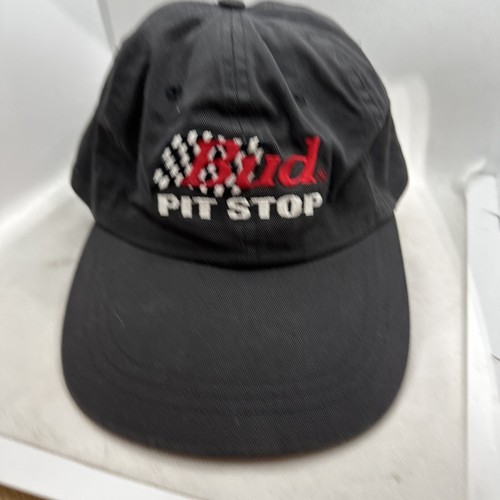 Vintage BUD "Pit Stop" Racing NASCAR Adjustable Hat