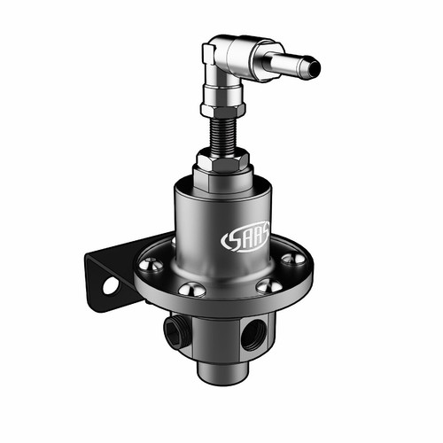 SAAS SR1002 EFI Performance Fuel Pressure Regulator Adjustable 1:1 Rising Rate - Picture 4 of 6