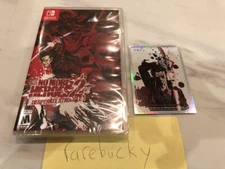 No More Heroes 2: Desperate Struggle (Switch) NEW SEALED W/CARD MINT LIMITED RUN