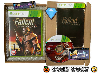 Fallout New Vegas XBOX 360 - UK PAL sehr guter Zustand CIB mit Natural Disc - Tracked