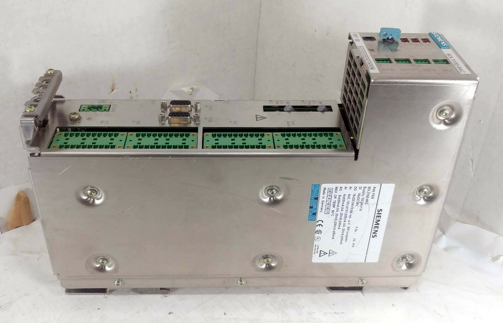 1 USED SIEMENS 6DL3100-8AC ADDFEM (FRONT END MODULE) ***MAKE OFFER ...