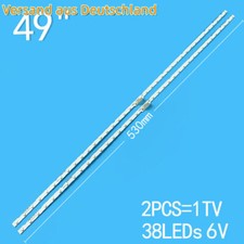2stk LED strips for UE49NU7102 UE49NU7179 UE4...
