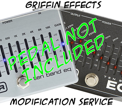 MXR 10 Ten Band EQ - Griffin Effects - Silent Night Modification Service