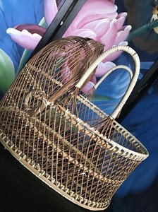 cane doll bassinet