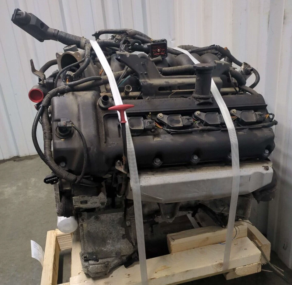 2004 Jaguar XJ8 4.2L Engine Assembly With 86,501 Miles VIN C 8th Digit 2005 - Image 4 of 4