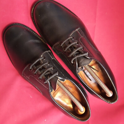 Tricker's Bespoke Men's Black 'Trampers' Shoes about size