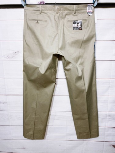 Dockers Mens Pants Size 40x34 Beige Straight Fit Flat Front Pockets - Picture 4 of 15