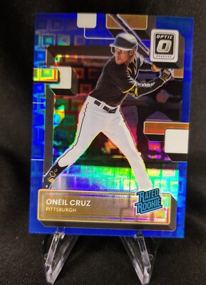 2022 Panini Optic #80 - O´Neil Cruz - Rookie Pandora Blue - Pirates /99