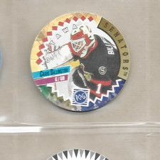 Craig Billington Ottawa Senators 1994-95 Canada Day NHL POG/Milk Cap #289