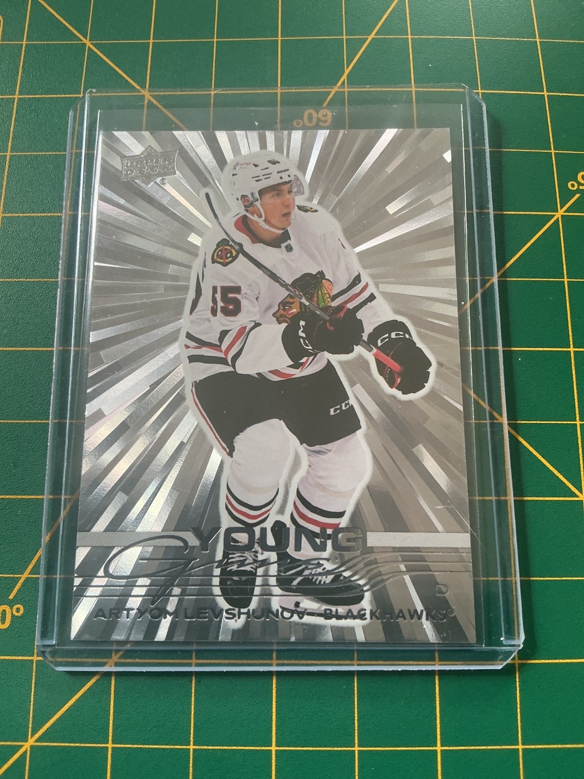2025-26 Upper Deck Young Guns Outburst # 201 Artyom Levshunov RC