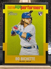 BO BICHETTE RC 2020 Topps Heritage #NAP-15 NEW AGE PERFORMERS ROOKIE INSERT 