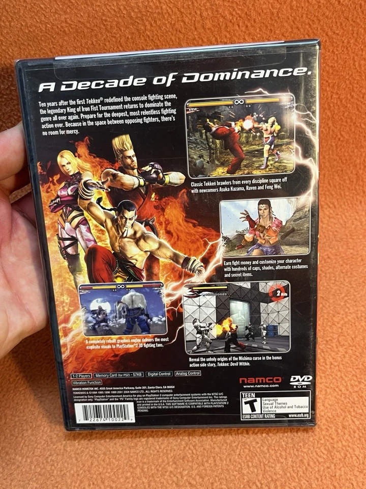 Tekken 5 PlayStation 2 PS2 Factory Sealed Brand New Complete Greatest Hits Game! - Image 4 of 4