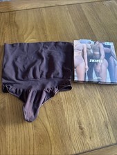 Skims Core Control High Waist Thong Cocoa Brown Size 2X UK 18-20