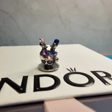 PANDORA DONALD AND DAISY IN TEACUP CHARM BEAD #071