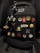 Blizzard Blizzcon 2017 Exclusive Backpack Hangers Figures & Patches
