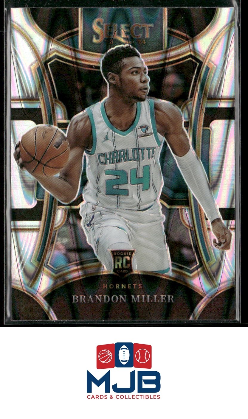2023-24 Panini Select Brandon Miller Tectonic Prizms Rookie #332