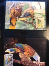 St. Vincent 1989 WWF Satz Königsamazone Maximumkarten