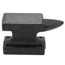 A-Portable Rugged Cast Iron Anvil Blacksmith Anvil Stable Workbench (Random