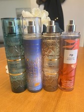 Bath  Body Works Body Mist 8 oz Lot of 4, please read description