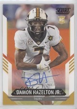 2021 Score Rookies Signatures Damon Hazelton Jr #367 Auto ni4