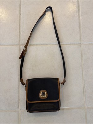 Lancel Paris Pebbled Textured Leather Small Crossbody Flap Snap Top