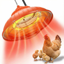 Chicken Heater Lamp, 175W/350W Dual-Mode Brooder Heater Bulb Chick Heater, Hangi