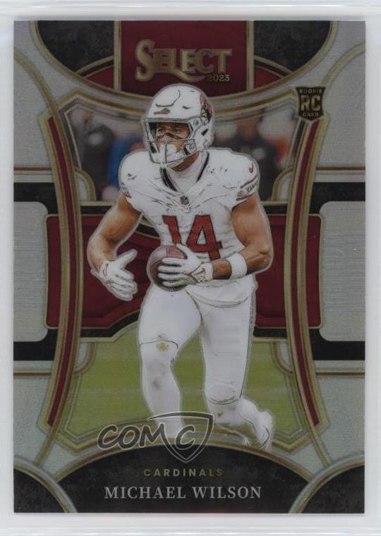2023 Panini Select Suite Level Silver Prizm Michael Wilson #401 16wc
