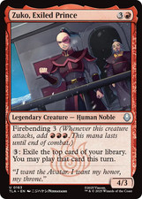 Magic MTG TCG Avatar: The Last Airbender 2025 Zuko, Exiled Prince 163/394