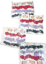 RESELLER LOT OF 12 GIRLS SPARKLY RHINESTONE HAIR BOWS ACCESSORIES 36 TOTAL