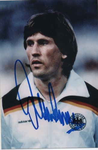 Manfred Kaltz - SAMMLUNGSAUFLÖSUNG - original signiert *FOTO*
