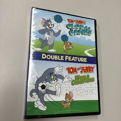 Tom & Jerry Double Feature Global Games World Champions (DVD) New Sealed FS!