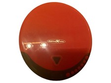 Reflexion PCD500MP Tragbarer CD-Player MP3 Discman Rot Portable