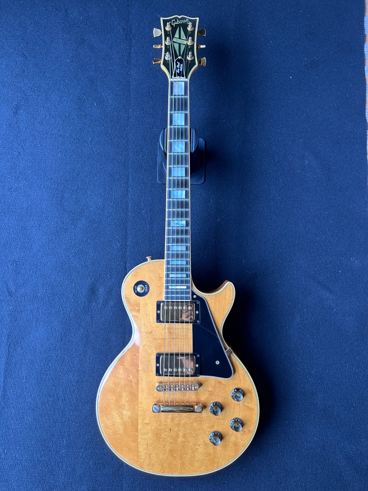 1976 Gibson Les Paul Custom electric guitar