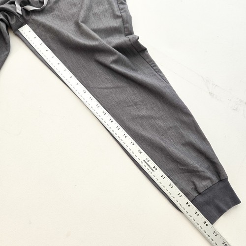Figs Pants Womens Cargo Gray Jogger Scrub Zamora Medium Petite M/P - Picture 7 of 7