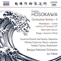 Orchesterwerke Vol.3 | Toshio Hosokawa | Audio-Cd | Cd | 2018 | Naxos