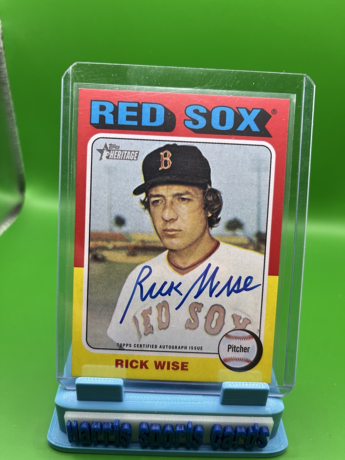 2024 Heritage High Number Rick Wise Real One Auto