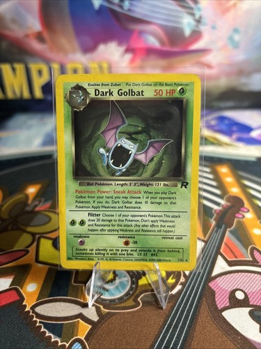 Dark Golbat 7/82 Team Rocket-Unlimited Edition Holo