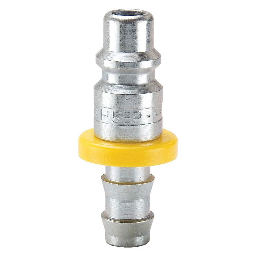 PARKER H5EP Quick Connect,Plug,3/8" Body,3/8" Barb 30N306