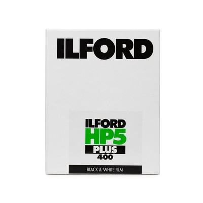 Ilford HP5 Plus 400 4x5 in 25 Blatt Planfilm S/W B/W Schwarzweißfilm HP 5 Film