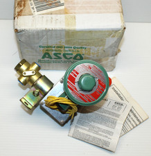   NEW IN BOX  ASCO RED EF8310A40 3-Way SOLENOID VALVE 1/4" 24V 24Vdc   USA  