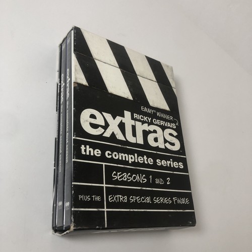Extras Complete Series 1st Season 1 & 2nd Season 2 2005-2006 / DVD TV Series - Picture 2 of 24
